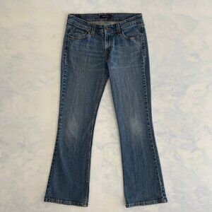 Levi 518 Superlow Low Rise Bootcut Denim Jeans